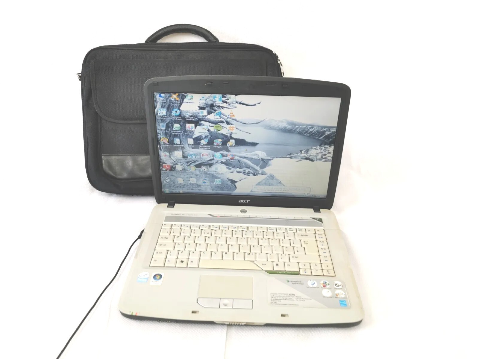 ACER ASPIRE 5720Z LAPTOP Intel Pentium Dual-Core T2310 GWO W Case+Cable - Picture 9 of 15