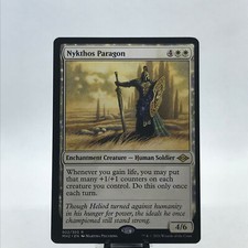 NYKTHOS PARAGON - MODERN HORIZONS 2 MTG WHITE ENCHANTMENT CREATURE RARE NM