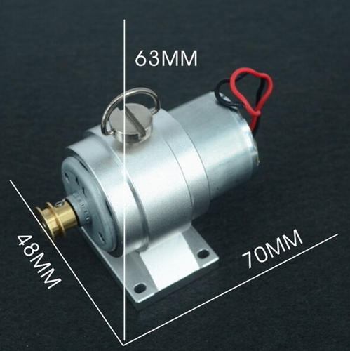 New 12V Mini Model Dynamo for Steam Engine For Steam Engine Model DIY Part FD4
