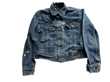 Vintage Denim 1960’s 70's LEE kid’s Sanforized Jean Jacket Union Made