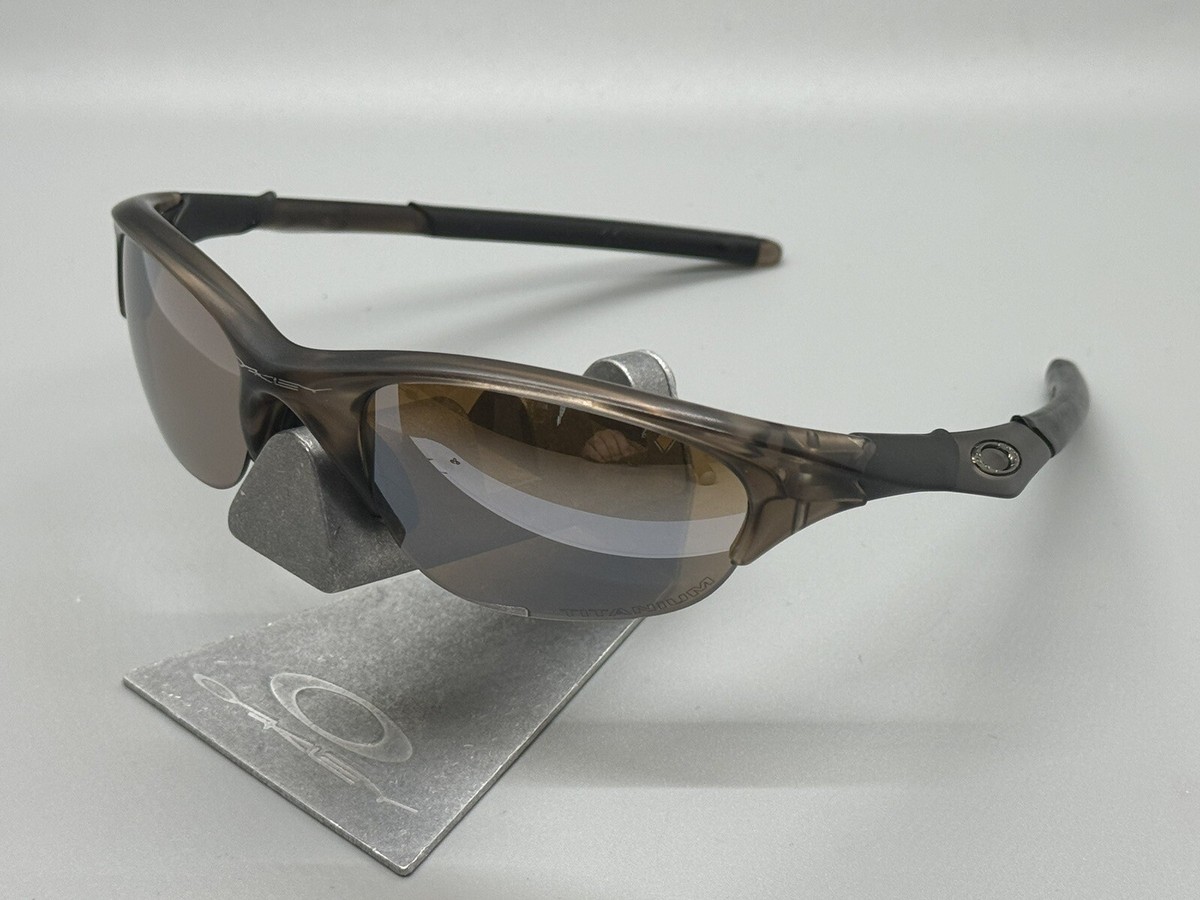 OAKLEY オークリー　Half Jacket 1.0 titanium Oakley Half Jacket 1.0 Silver/Black Sunglasses | eBay