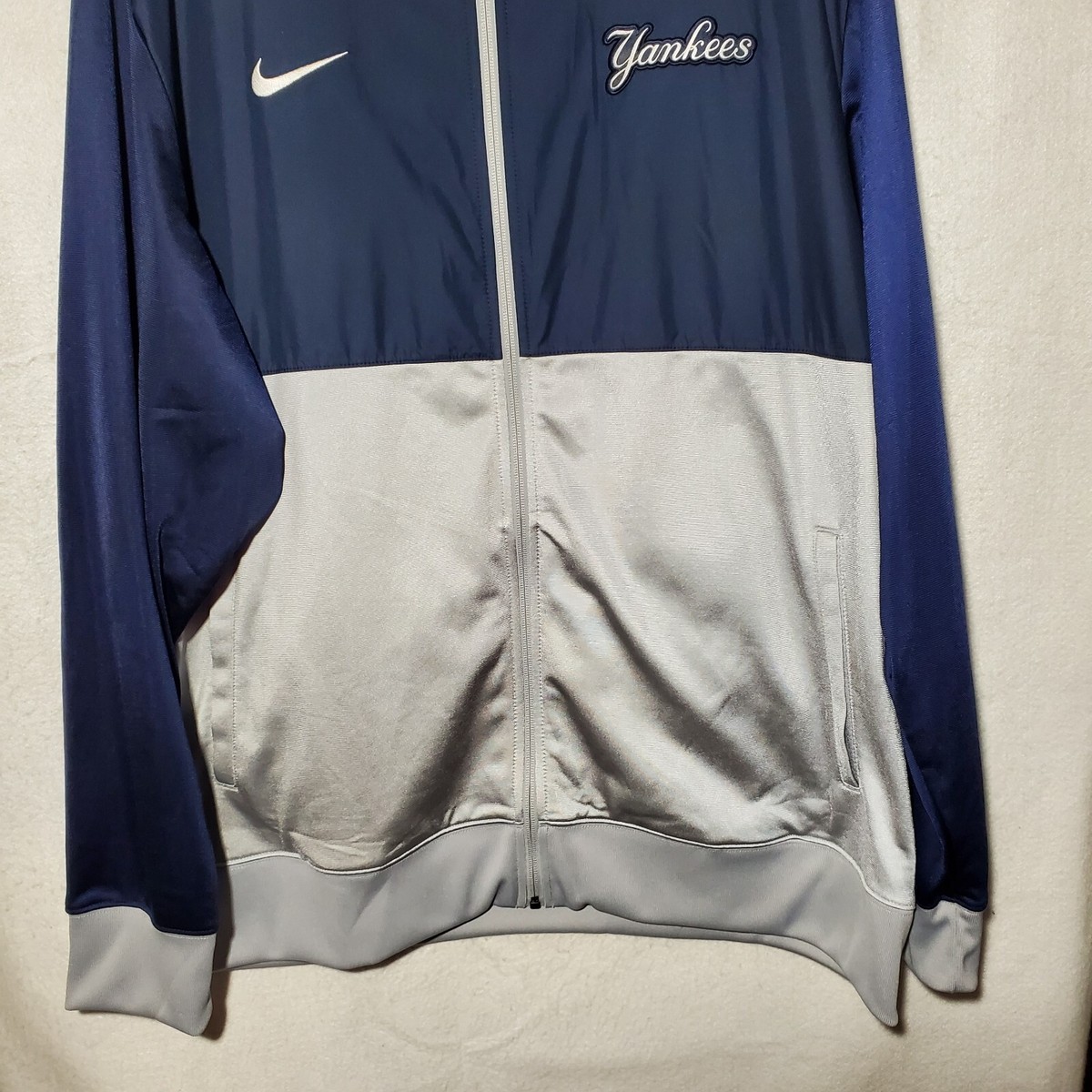 New York Yankees Nike Navy Full-Zip Track Jacket Men's XXL