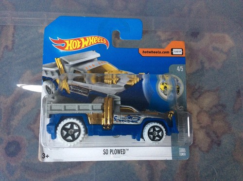 Hot Wheels So Plowed Regular Treasure Hunt 2017 In Grey