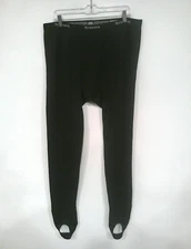 Simms Men's Lightweight Baselayer Bottom Size XXL Black Jersey Mesh Stirrup Pant