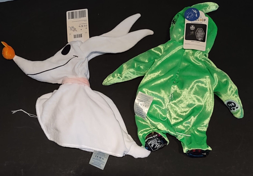 BAB Nightmare Before Christmas Unstuffed Oogie Boogie Lights up & Zero with Tags - Picture 7 of 11