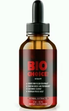 Bio Choice Pro Male Health Drops to Boost Stamina, Drive, & Energy (30 Servs.)