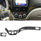 for Subaru WRX/ WRX STI 2007-2011 Interior Dashboard Panel Trims ABS 3pcs