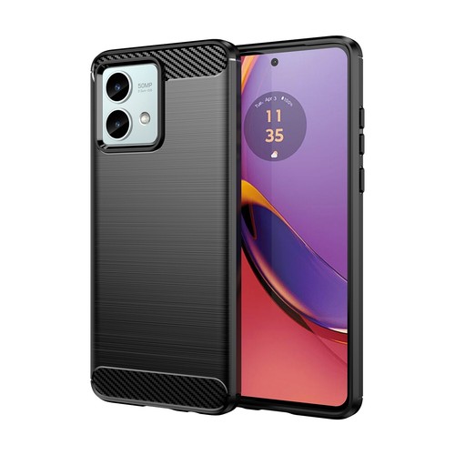 Funda Gel Silicona Fibra de Carbono para Motorola Moto G54/G64 / G84 - Foto 24 di 35