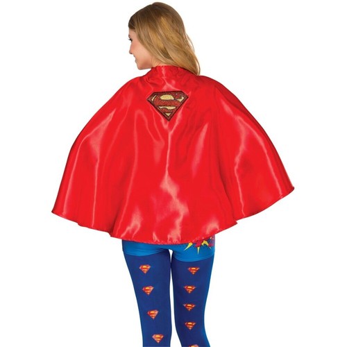 Cape Supergirl Adult - 第 1/1 張圖片