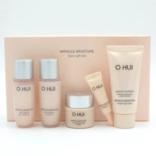 O HUI Miracle Moisture 5pcs Gift Set Soothing Skin Barrier K-Beauty