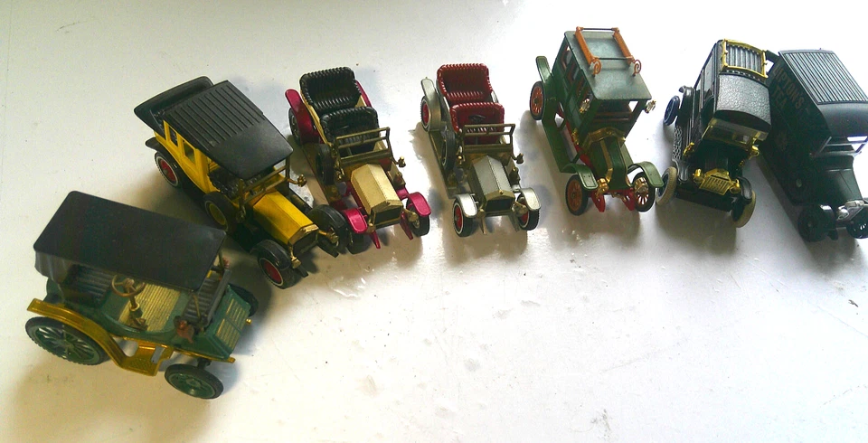 7 x PKW Rolls Royce u.a. Rio Matchbox Models of Yesteryear u.a. ohne OVP - Bild 2 von 4