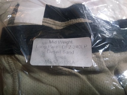 DriFire Midweight Mesh Long Pants, Color: Desert Sand, Size: Small, (IP21-3-3) - Picture 2 of 2