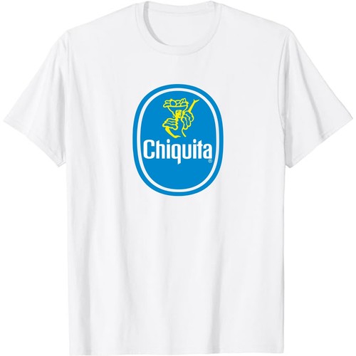 CHIQUITA NUEVA CAMISETA Tallas S M L XL XXL Colores Amarillo, Blanco - Imagen 2 de 3