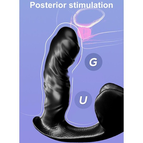 Anal Vibrator Male Prostate Massage Butt Plug Waterproof G-Spot Dildo Men Couple - Picture 6 of 18