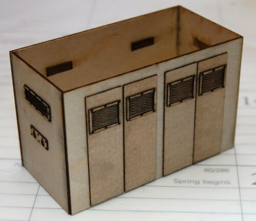 BUILDING PLANS -Electrical Control Cabinet O Scale 1:48 Model Railroad Diorama - Picture 3 of 8
