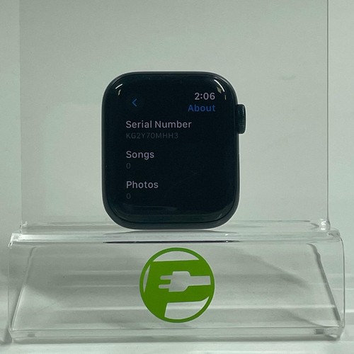 GPS Only Apple Watch SE 1st Gen 40MM Black Aluminum MR9X3LL/A Face Only - Zdjęcie 8 z 8
