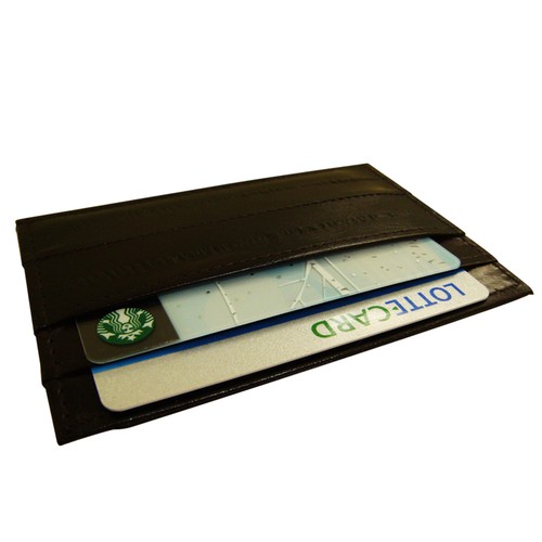 Genuine Eel Skin ID Holder Transportation Card Holder Credit Card Purse - Picture 15 of 92