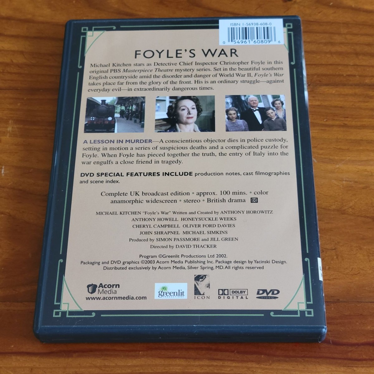 その他 Foyle&#39;s War: Lesson in Murder [DVD] Foyle's War: a Lesson in Murder [TV Mini Series] (DVD) for