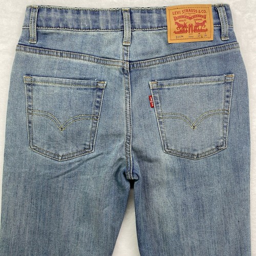 Levis 511 Mens Jeans 14R 27x29 Slim Straight Blue cowboy western rodeo - Picture 10 of 12