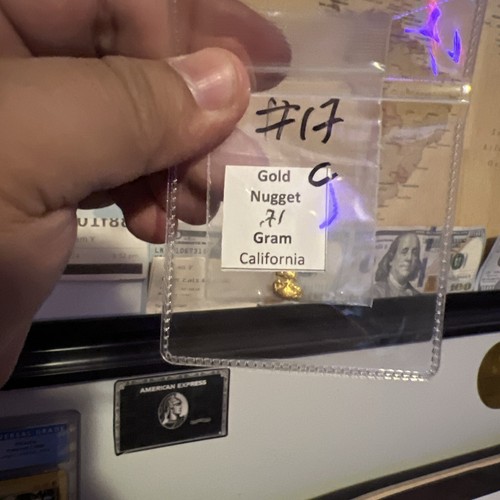 .71 Gram California Gold Nugget Amazing Shape- Solid Gold Dense - Picture 7 of 14