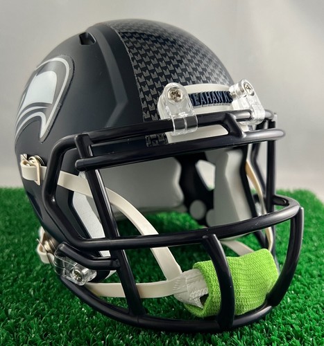 CUSTOM SEATTLE SEAHAWKS RIDDELL SPEED MINI HELMET (PRIMARY) - Picture 1 of 5