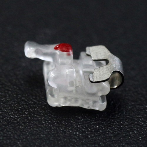 Orthodontic Bracket Self Ligating Ceramic Clear Aesthetic Interactive Roth 0.022 - Picture 21 of 36