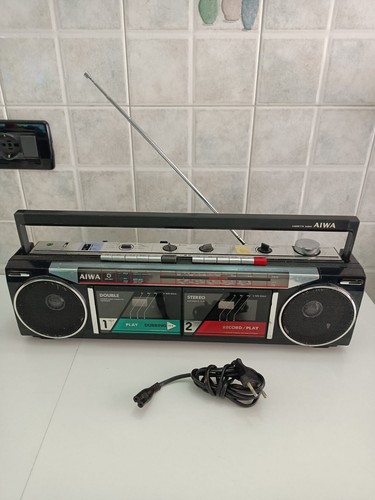 Aiwa stereo cassette recorder CS-W220 Parzialmente Funzionante - Foto 2 di 16
