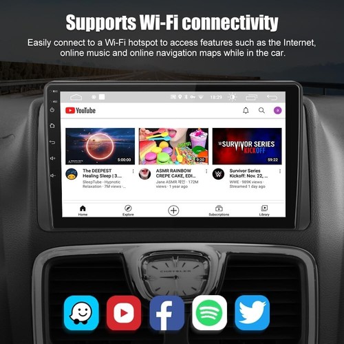 Android 13 for Dodge Grand Caravan 2008-2020 Chrysler Town & Country 2011-2016, - Picture 3 of 7