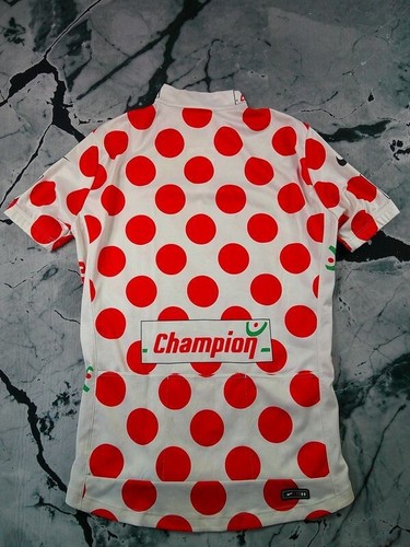Maillot à Pois Nike Tour de France 1999 Champion Shirt Cycling Cyclisme Virenque - Imagen 3 de 10