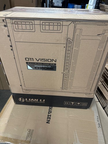 *LIAN LI O11 VISION CHROME ATX MI TOWER Case, Aluminum / Steel / Tempered glass - Picture 12 of 14