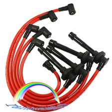 For 92-2000 Honda Civic B16 D15 D16 Eg Ek Em Ej Racing Spark Plug Wire Core Blue