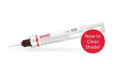 #ad Premier Dental NexTemp CLEAR Temporary Resin Cement 5ml Automix Syringe 5 Tips $144.95