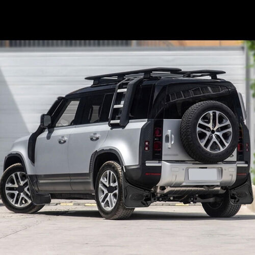 4X MUD FLAPS FOR LAND ROVER DEFENDER 90/110 2020-2024 MUDFLAPS MUDGUARDS FENDER - Foto 3 di 14