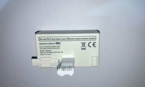 BT Sky ORIGINAL Microfilter Sky hub RJ11 phone Broadband ADSL Master Microfilter - Picture 3 of 4