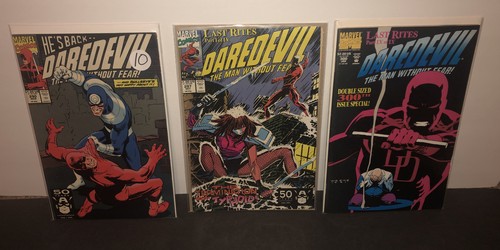 Daredevil 1984 Marvel Comic Vintage Lot # "17" Total Comics See Pics & Details - Bild 6 von 7