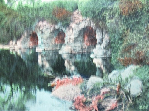 Antique Agassiz Bridge, Back Bay Fens, Boston. Massachusetts Postcard 1913 - Picture 2 of 3