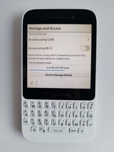 A++ BlackBerry Q5 Factory Unlocked 4G/LTE 8GB 5MP Keyboard Smartphone SQR100-1 - Picture 9 of 13