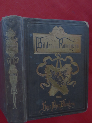 1860 GERMAN/ PICTURES AND ROMANCES/ HUGO BLOMBERG/ LIBRARY FRARY BLOMBERG,SIGNED - Picture 2 of 16