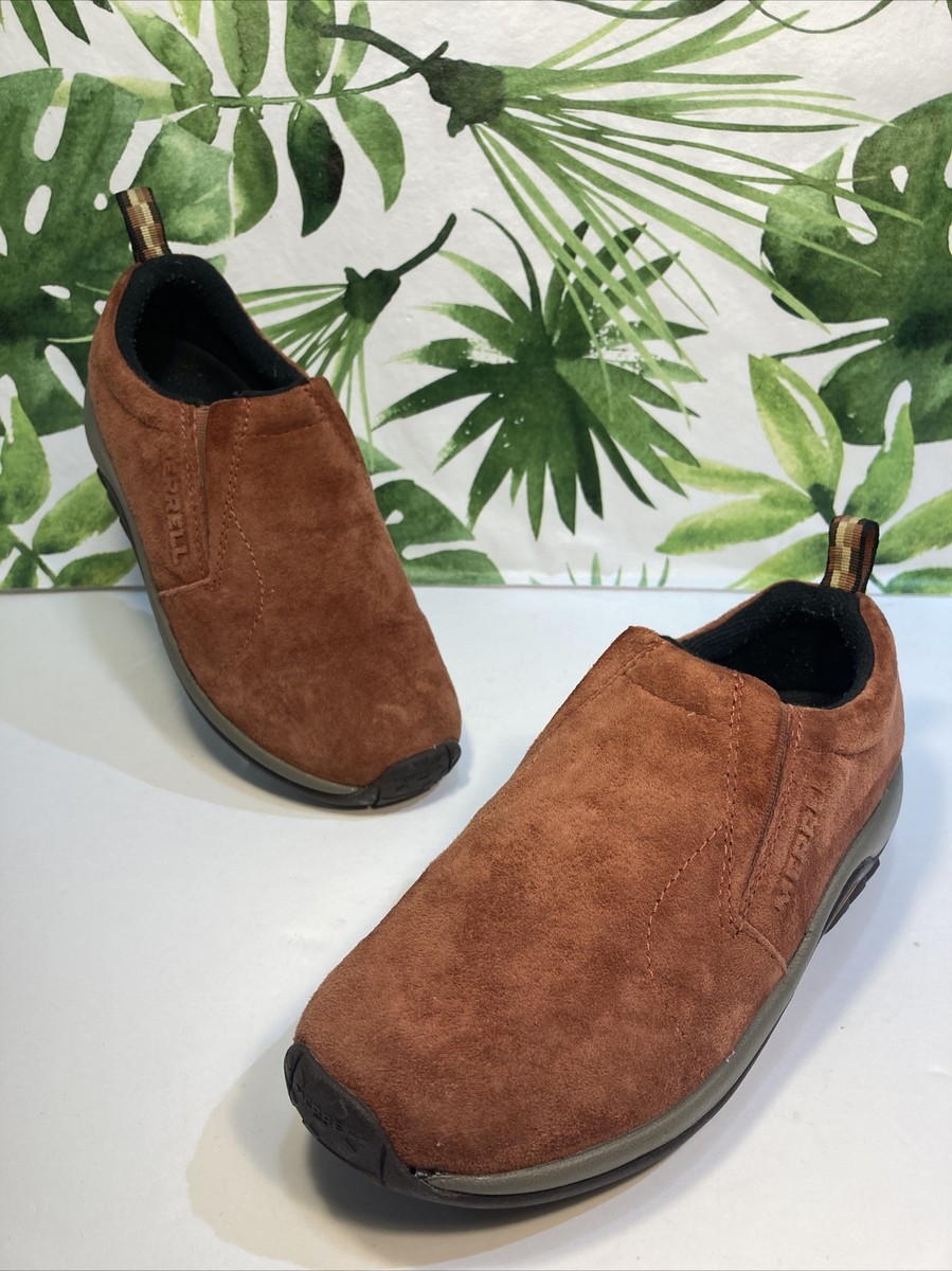 MERRELL Jungle Moc Sequoia Suede Slip On Trail Hiking Shoes