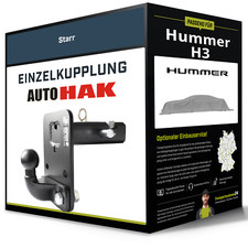 Starre Anhängerkupplung für HUMMER H3 2005-2010 Auto Hak NEU AHK