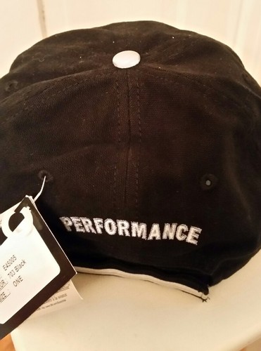 Nuevo con etiquetas North End Gorra de Béisbol Sombrero Rendimiento Negro con Cinta Ajustable Gris - Imagen 3 de 6