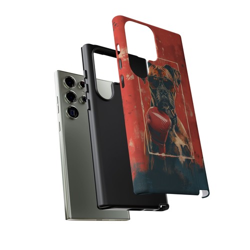 Boxer Dog Boxing Gloves - Phone Ink Cover Case for iPhone, Galaxy, Pixel - 第 244/281 張圖片