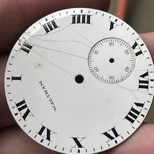VTG Waltham Watch Co. Round Watch Face PARTS - Picture 3 of 8