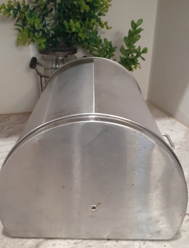 Oggi Stainless Steel Bread Box w/ Frosted Roll Top Good Condition  - Bild 3 von 9