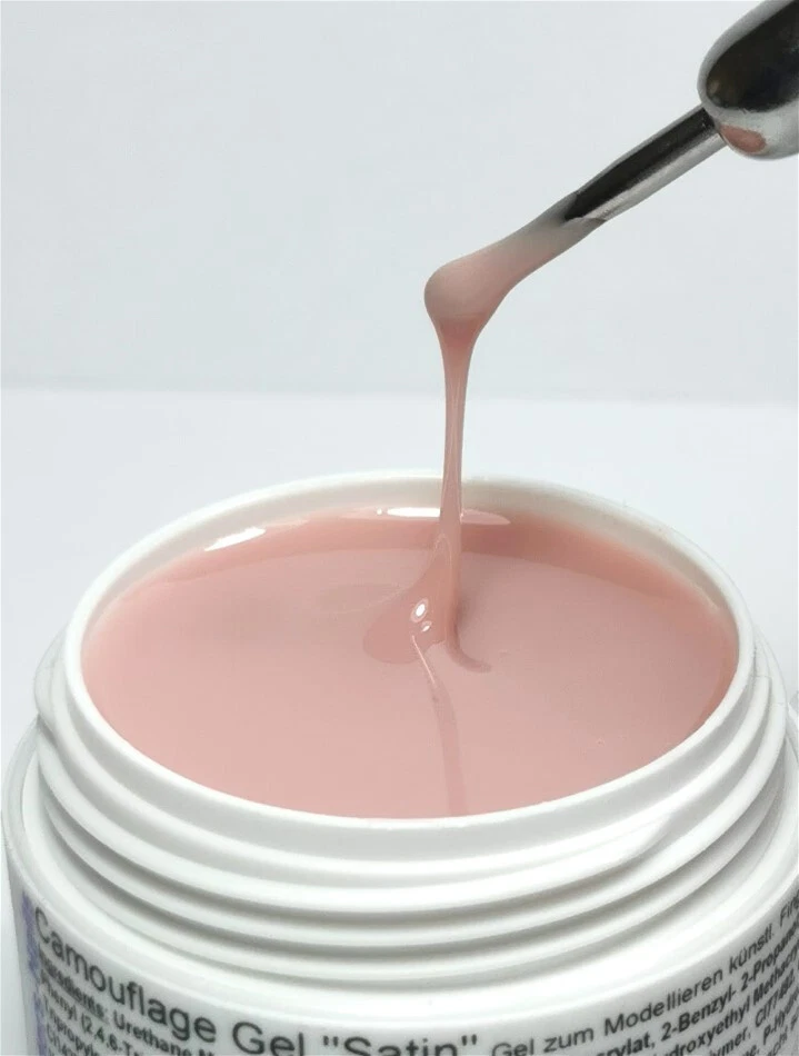 UV Covergel Satin 15ml Camouflage Gel Make Up Aufbaugel - Bild 4 von 4