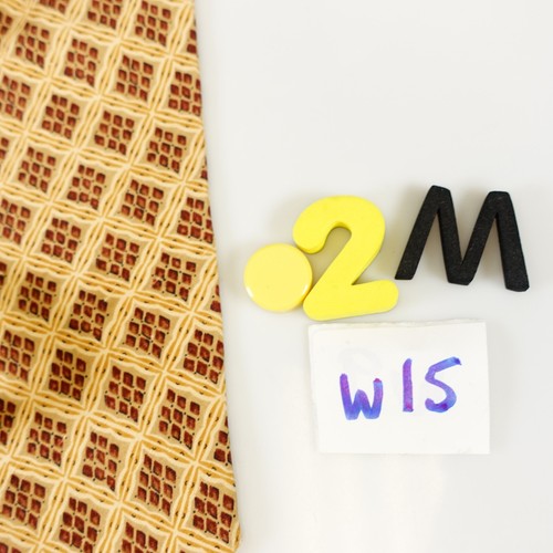 Joseph Abboud Neck Tie Mens Yellow Red Geometric Bright Suit Art Argyle Diamond - Picture 10 of 10