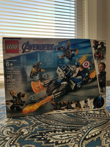 Lego 76123 Marvel Avengers Captain America Outriders Attack - Bild 2 von 6