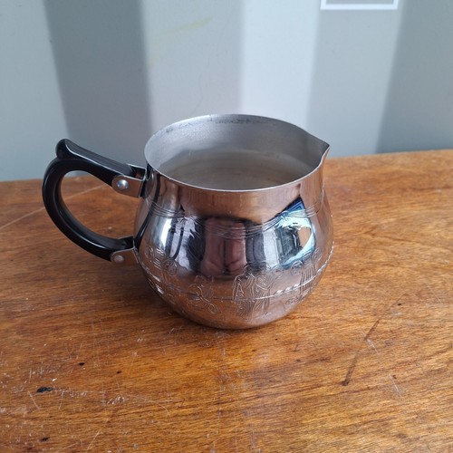 Vintage Elizabethan styled by Vance Shakspeare Mirroware, Sugar pot/Milk Jug. - Picture 7 of 9