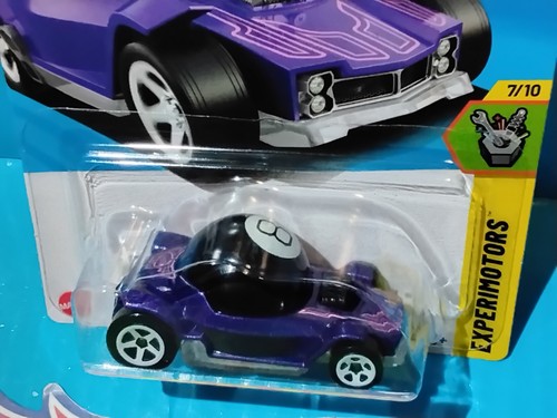 2025 HOT WHEELS NEW MODEL H CASE DECIDEDLY GO #118 EXPERIMOTORS MAGIC 8 BALL - Picture 5 of 8
