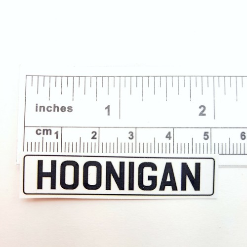 RC 1/10 License Plate Scale Sticker Decal Drift Car Onroad Body Licence Number - Picture 38 of 240